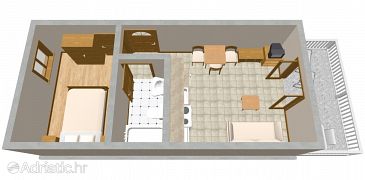 Apartment A-2321-b - Apartments and Rooms Lovran (Opatija) - 2321