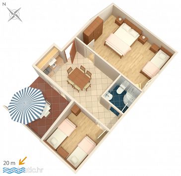 Apartment A-2354-e - Apartments Crikvenica (Crikvenica) - 2354