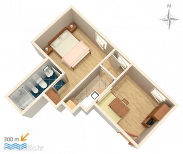 Apartment A-2378-b - Apartments Dramalj (Crikvenica) - 2378