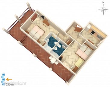 Apartment A-2379-b - Apartments and Rooms Selce (Crikvenica) - 2379
