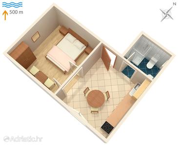 Apartment A-2495-a - Apartments and Rooms Mali Lošinj (Lošinj) - 2495