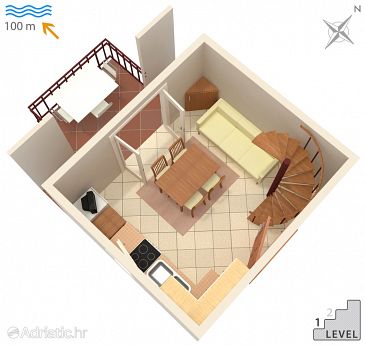 Apartment A-2509-e - Apartments Artatore (Lošinj) - 2509