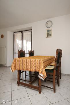 Dining room Zambratija, Dining room u smještaju tipa apartment, dostupna klima i dopusteni kucni ljubimci.