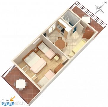 Apartment A-260-c - Apartments Viganj (Pelješac) - 260