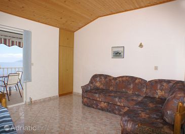 Living room Tučepi, Living room u smještaju tipa apartment, WIFI.