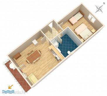 Apartment A-2731-c - Apartments Duće (Omiš) - 2731