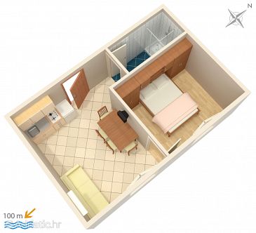 Apartment A-2769-a - Apartments Podstrana (Split) - 2769