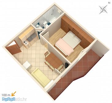 Apartment A-2769-b - Apartments Podstrana (Split) - 2769