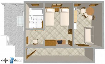 Studio flat AS-2779-a - Apartments and Rooms Podaca (Makarska) - 2779