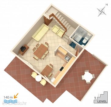 Apartment A-2791-a - Apartments Marina (Trogir) - 2791