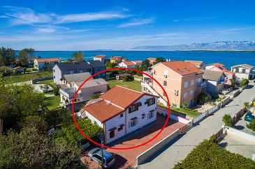 Property - Apartments 290 Property Nin (Zadar) - Accommodation 290 - Apartments near sea with sandy beach.