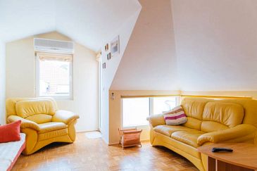 Living room Omiš, Living room u smještaju tipa apartment, dostupna klima i WIFI.
