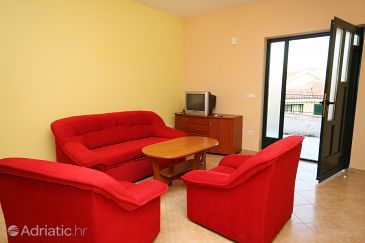 Living room Rogoznica, Living room u smještaju tipa apartment, dostupna klima, dopusteni kucni ljubimci i WIFI.