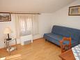 Obývací pokoj Novigrad, Obývací pokoj u smještaju tipa apartment, dostupna klima i WIFI.
