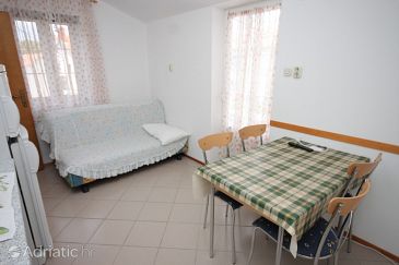 Dining room Nerezine, Dining room u smještaju tipa apartment, dopusteni kucni ljubimci i WIFI.