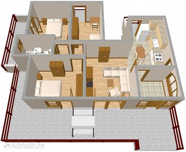Apartment A-349-a - Apartments Mala Lamjana (Ugljan) - 349
