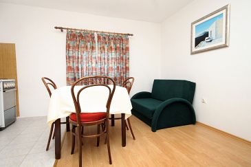 Dining room Molunat, Dining room u smještaju tipa apartment, dostupna klima, dopusteni kucni ljubimci i WIFI.