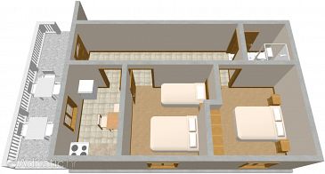 House K-399 - Vacation Rentals Krknata (Dugi otok - Krknata) - 399