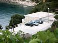 Parking lot - Rooms 400 Parking lot Saplunara (Mljet) - Accommodation 400 - Rooms near sea with sandy beach.