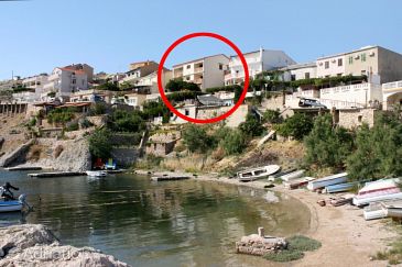 Property - Apartments and Rooms 4066 Property Zubovići (Pag) - Accommodation 4066 - Apartments and Rooms near sea with pebble beach.