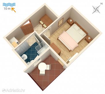 Apartment A-4071-c - Apartments Stara Novalja (Pag) - 4071