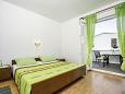 Bedroom 1 Šimuni, Bedroom 1 u smještaju tipa apartment, dopusteni kucni ljubimci i WIFI.