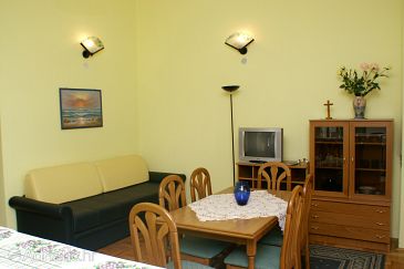 Living room Novalja, Living room u smještaju tipa apartment, WIFI.