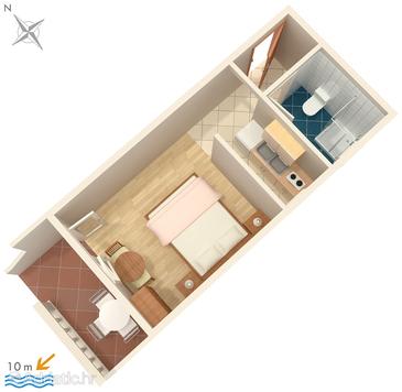 Studio flat AS-4197-a - Apartments Bibinje (Zadar) - 4197