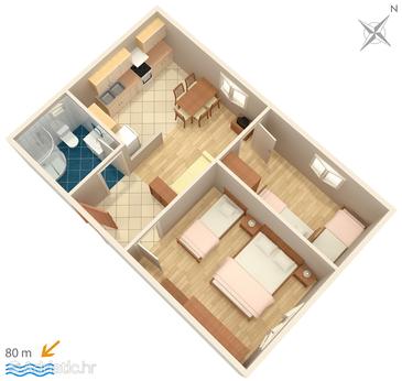 Apartment A-4220-b - Apartments Zablaće (Šibenik) - 4220