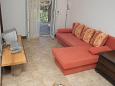 Living room Vodice, Living room u smještaju tipa apartment, dostupna klima, dopusteni kucni ljubimci i WIFI.