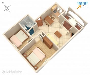 Apartment A-4255-d - Apartments Rogoznica (Rogoznica) - 4255