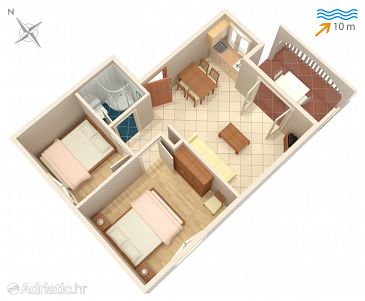 Apartment A-4255-e - Apartments Rogoznica (Rogoznica) - 4255