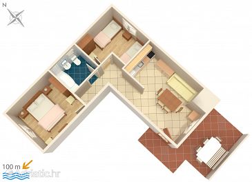 Apartment A-4313-c - Apartments Rogoznica (Rogoznica) - 4313