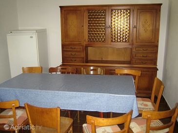Dining room Vlašići, Dining room u smještaju tipa apartment.