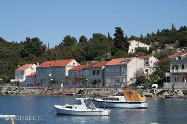 Property - Rooms 4379 Property Račišće (Korčula) - Accommodation 4379 - Rooms near sea with pebble beach.