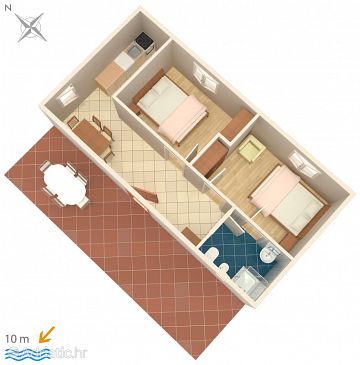 Apartment A-438-a - Apartments Veli Rat (Dugi otok) - 438