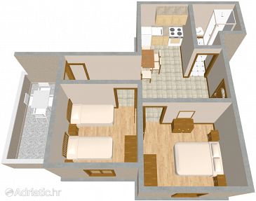Apartment A-444-b - Apartments Sali (Dugi otok) - 444