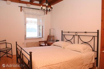 Bedroom Korčula, Bedroom u smještaju tipa room.