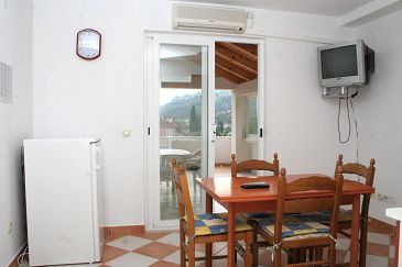 Dining room Orebić, Dining room u smještaju tipa apartment, WIFI.
