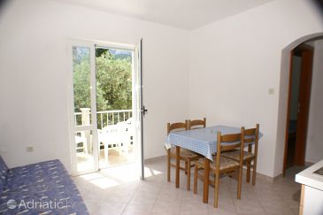 Dining room Duba Pelješka, Dining room u smještaju tipa apartment, dopusteni kucni ljubimci.
