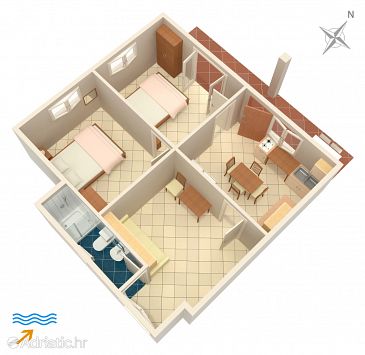 Apartment A-4561-b - Apartments Drače (Pelješac) - 4561