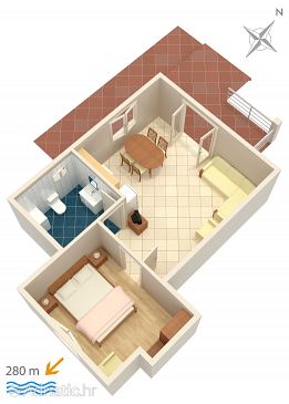 Apartment A-4587-a - Apartments Orebić (Pelješac) - 4587