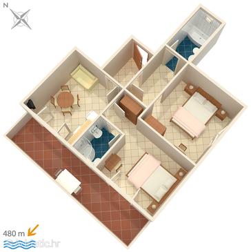 Apartment A-4593-a - Apartments Hvar (Hvar) - 4593