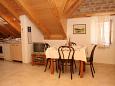 Dining room Vrboska, Dining room u smještaju tipa studio-apartment, dostupna klima, dopusteni kucni ljubimci i WIFI.