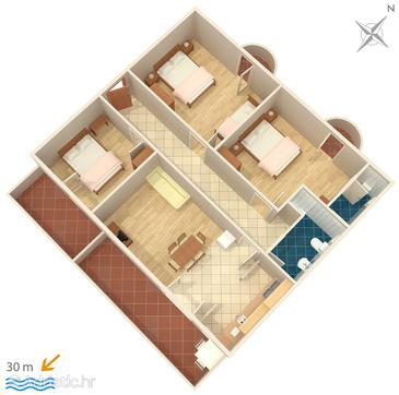 Apartment A-466-a - Apartments Brodarica (Šibenik) - 466