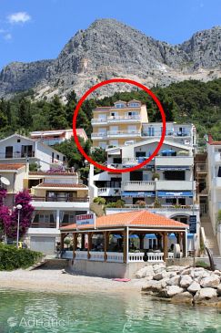 Property - Apartments and Rooms 4670 Property Podgora (Makarska) - Accommodation 4670 - Apartments and Rooms near sea with pebble beach.