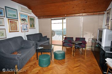 Living room Dubrovnik, Living room u smještaju tipa apartment, dostupna klima, dopusteni kucni ljubimci i WIFI.