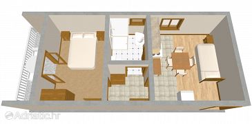 Apartment A-488-e - Apartments Pirovac (Šibenik) - 488