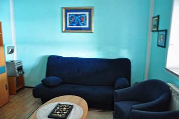 Living room Supetarska Draga - Gornja, Living room u smještaju tipa apartment, dopusteni kucni ljubimci i WIFI.