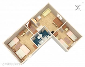 Apartment A-5195-a - Apartments Poljanak (Plitvice) - 5195